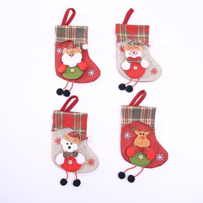 Christmas Stocking Gift Bag Christmas Tree Pendant