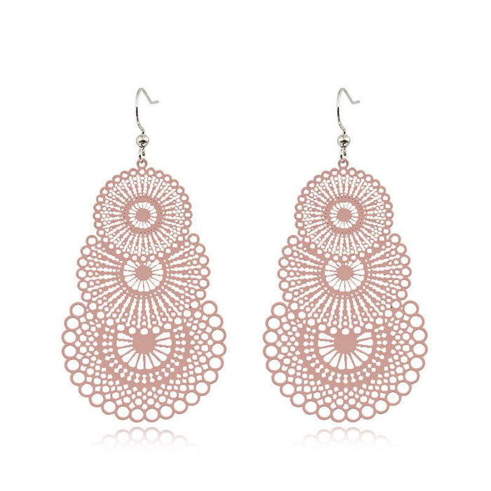 Boho Pattern Fashion colourful Earrings