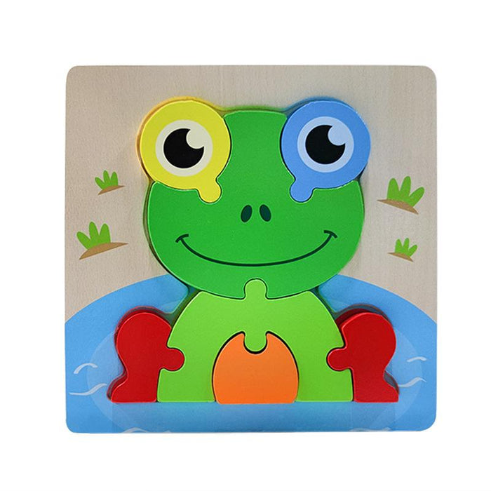 Children's Puzzle Wood Puzzle Building Block Toy