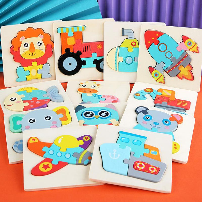 Children's Three-dimensional Puzzle Cartoon Toy