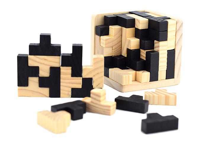 Educational Toys Wooden Luban Lock Building Block Toys