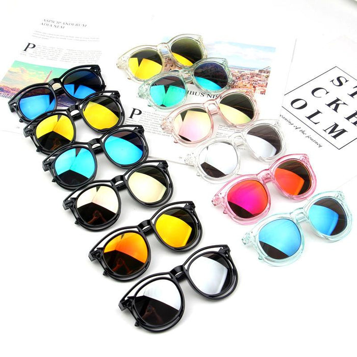 Children's Sunglasses double frame hollowed out colourful