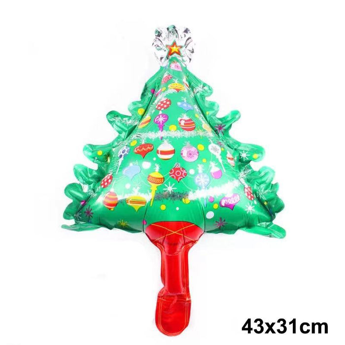 Christmas Foil Santa Claus Snowman Elk Balloons