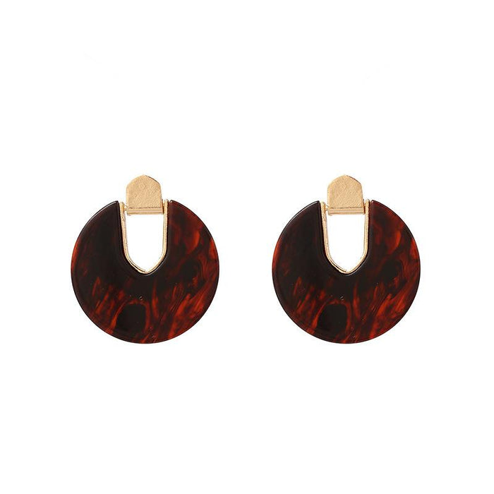 Retro Simple Female Jewelry and National Style Earrings Accessories