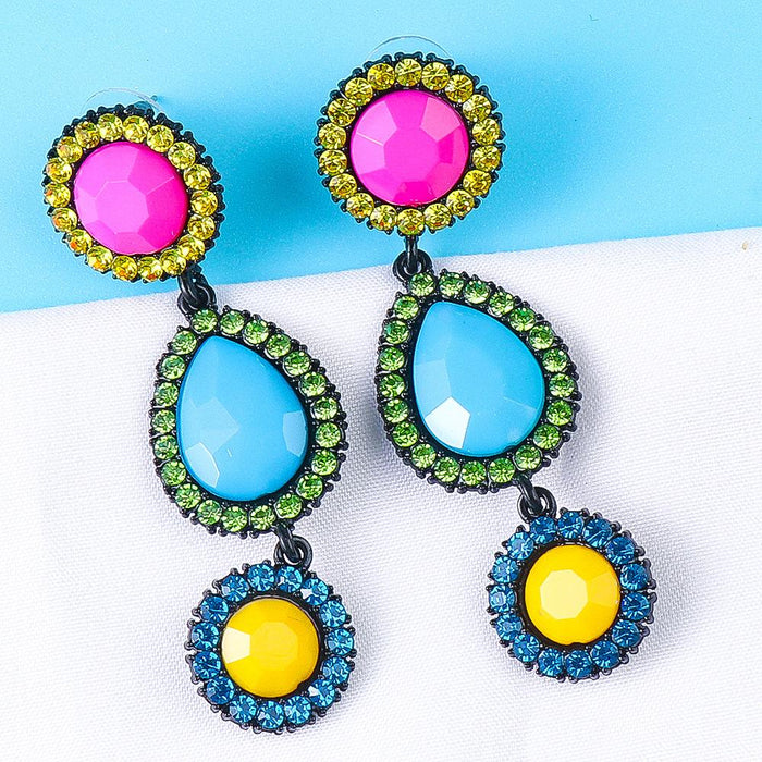 New Female Jewelry Teardrop Earrings Fashion Earrings Accessories