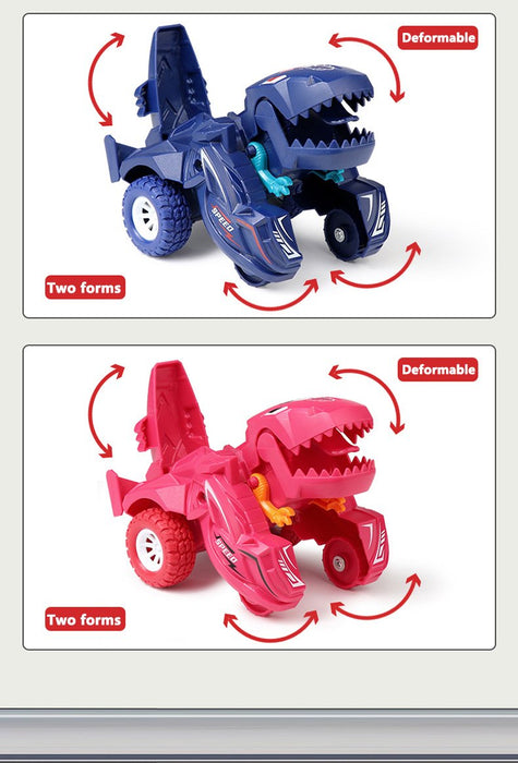 New Transforming Dinosaur Car Transforming Car Toy Coasting