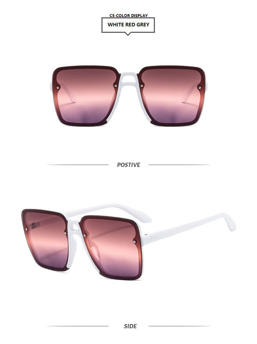 Pattern Box Retro gorgeous Sunglasses