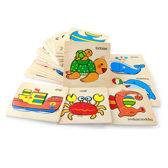 Children's Wooden Puzzle Toy