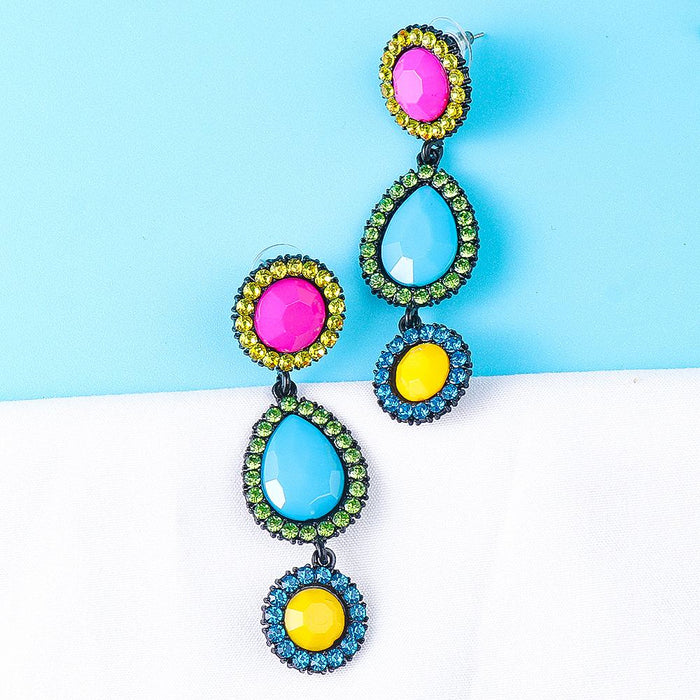 New Female Jewelry Teardrop Earrings Fashion Earrings Accessories