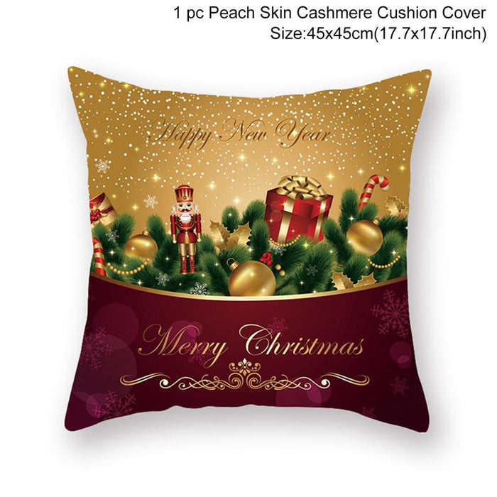 45cm Cushion Cover Christmas Decoration