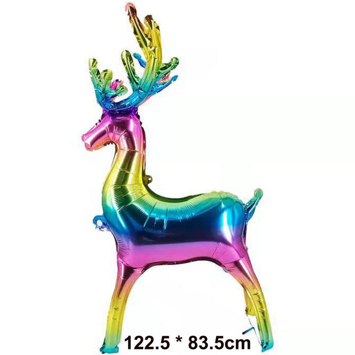 Christmas Foil Santa Claus Snowman Elk Balloons