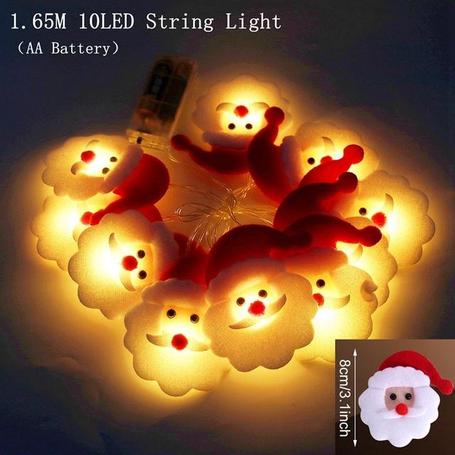 LED Snowman Christmas Tree LED Garland String Light