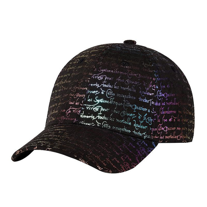 New Baseball Cap colour Changing Letter Cap