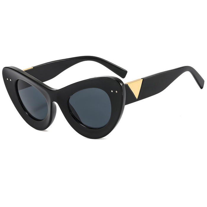 Meter nail cat's eye concave Sunglasses