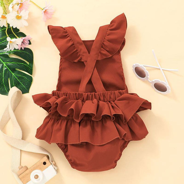 Baby Girl Lovely Bow Bodysuit