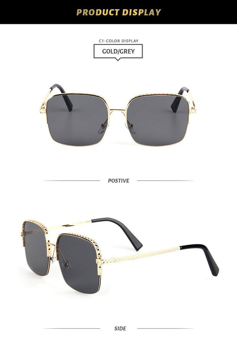 Sunglasses metal women's