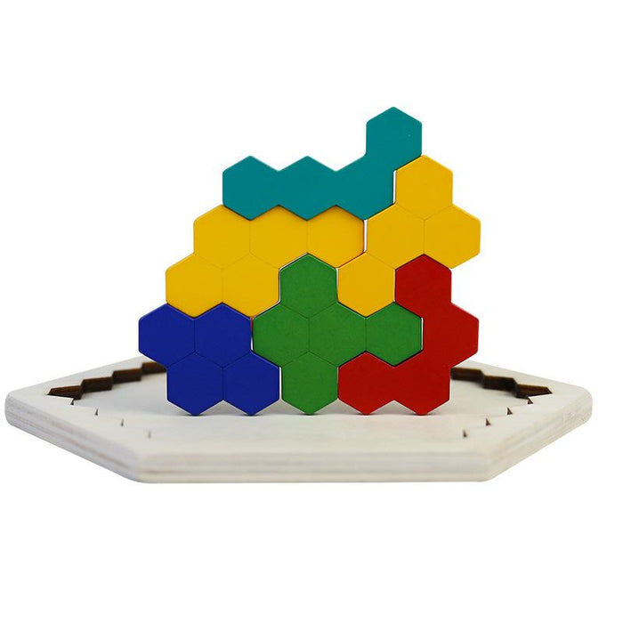 Hexagonal Intelligence Geometry Changeable Toy