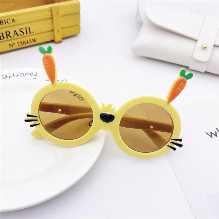 Children's cartoon glasses and sunglasses sunscreen