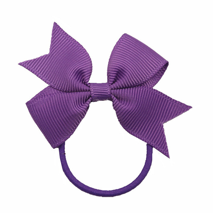 2PCS Children's jewelry bow elastic band