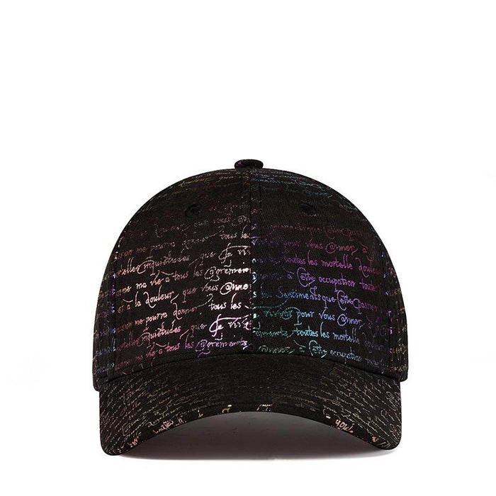 New Baseball Cap colour Changing Letter Cap