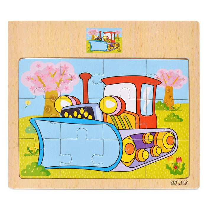 Children's Wooden Jigsaw Puzzle Puzzle Toy