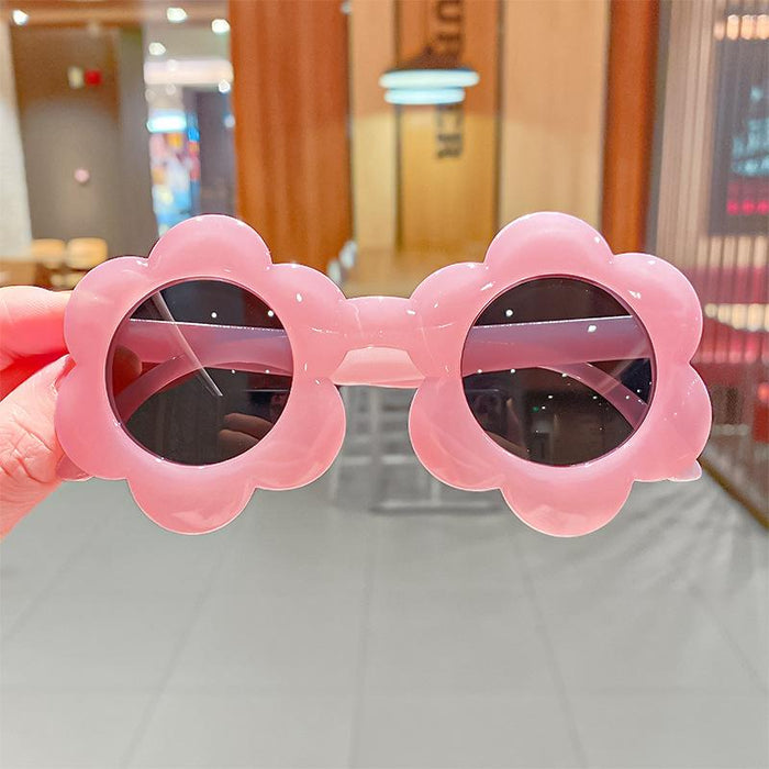 Children's Sunglasses Sun Shading round frame polarizer