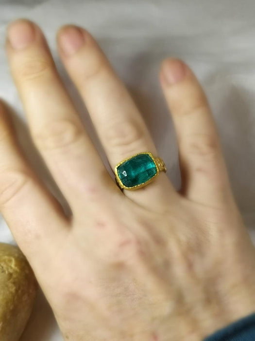 Palaiba Emerald Fashion Personality Ring