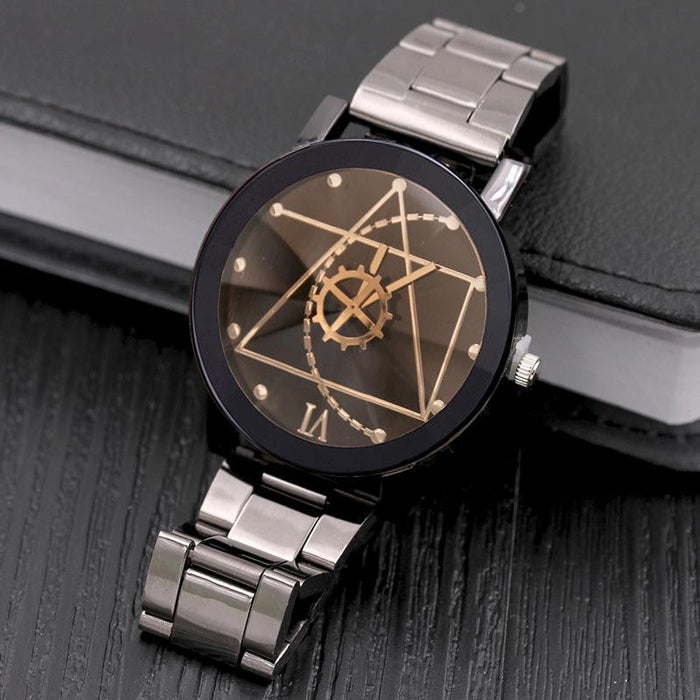 Fashion Stainless Steel Watch for Man Quartz Wrist Watch