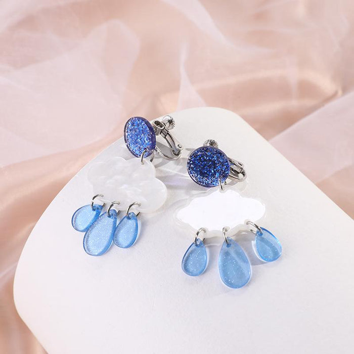 Fashion Cute Fresh Cloud Earrings