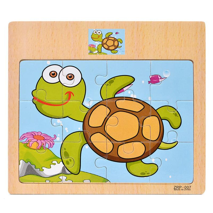 Children's Wooden Jigsaw Puzzle Puzzle Toy