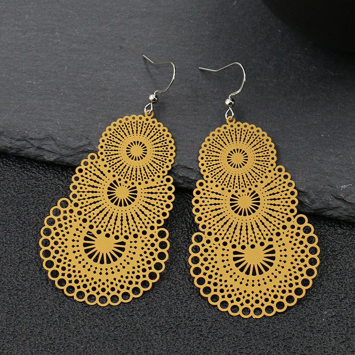 Boho Pattern Fashion colourful Earrings