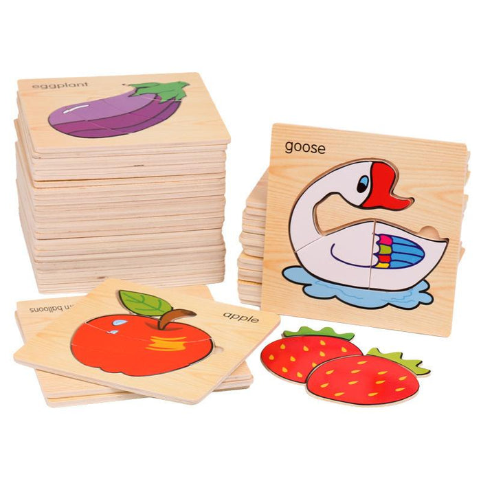 Children's Wooden Puzzle Toy