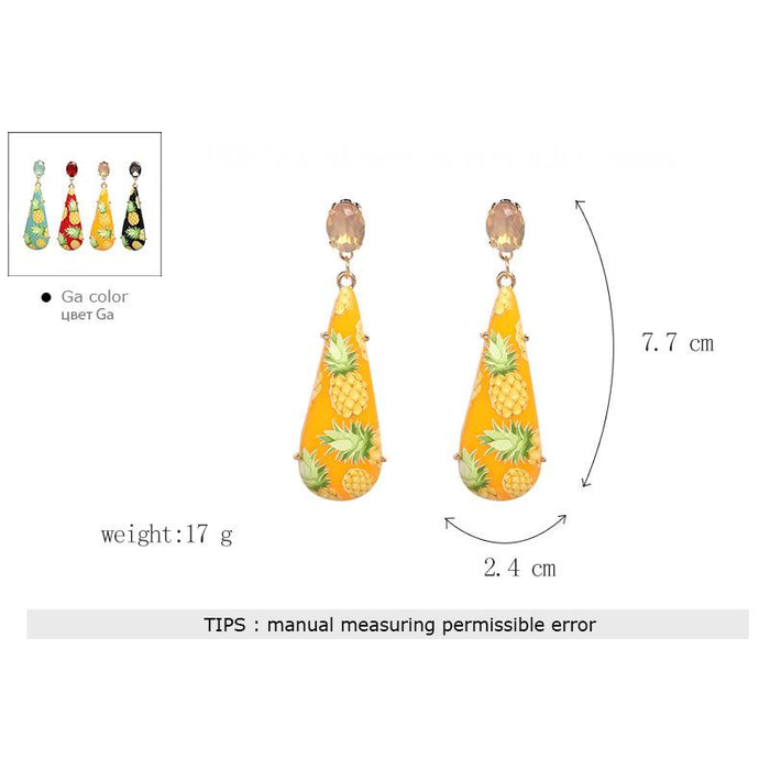 Women's Jewelry Print Earrings