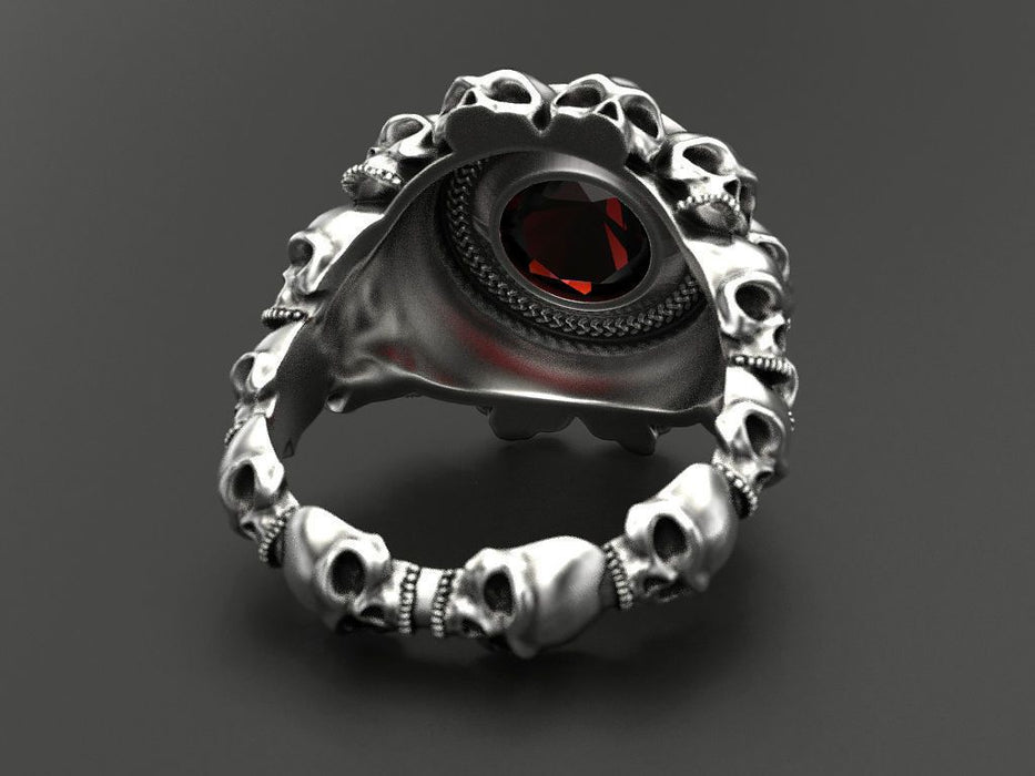 Creative Punk Rock Skull Ring