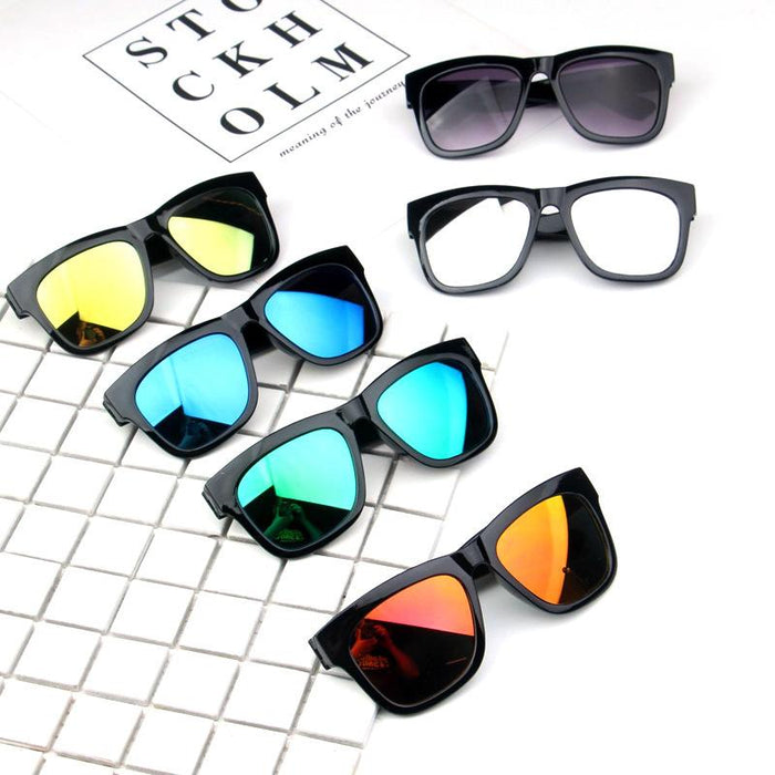 Children's Sunglasses colourful reflective Sunglasses