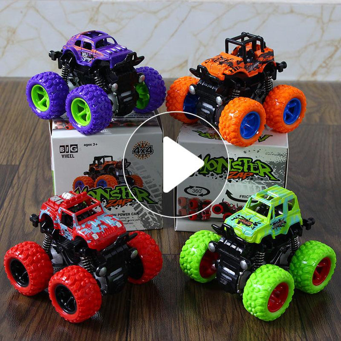 1:36 Mini inertial 4WD off-road vehicle children's car toy