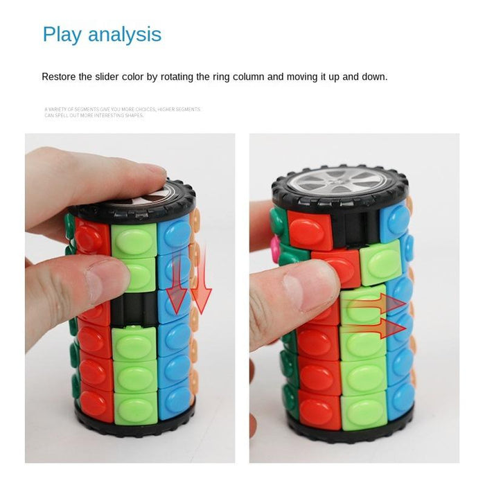 Rubik's cube stress reducer intelligence fingertip toy