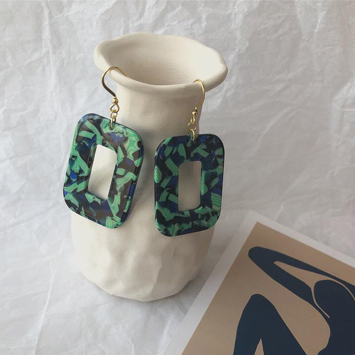 New Fashion Marine Green Women's Earrings