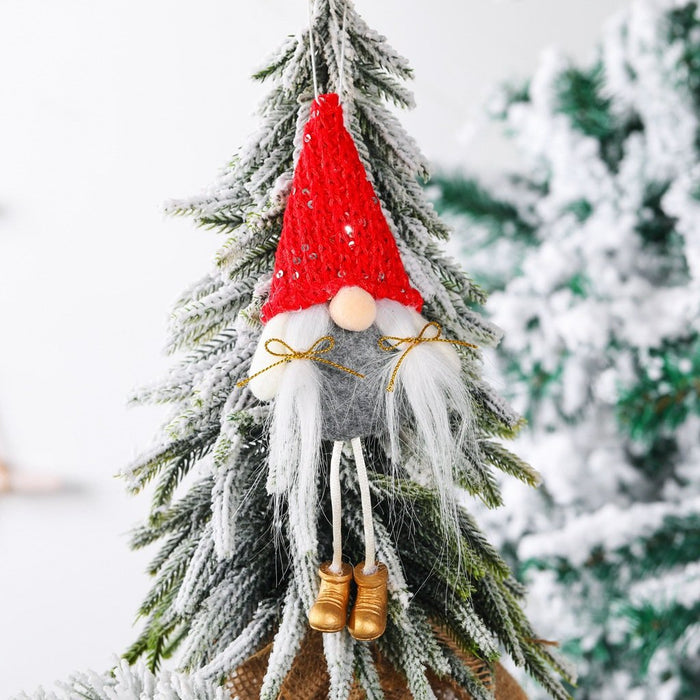 Christmas Decoration Faceless Doll Hanging Ornaments