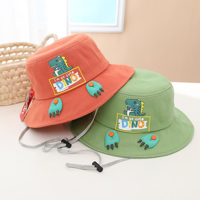 Summer Children's Dinosaur Foot Sunshade Mesh Hat