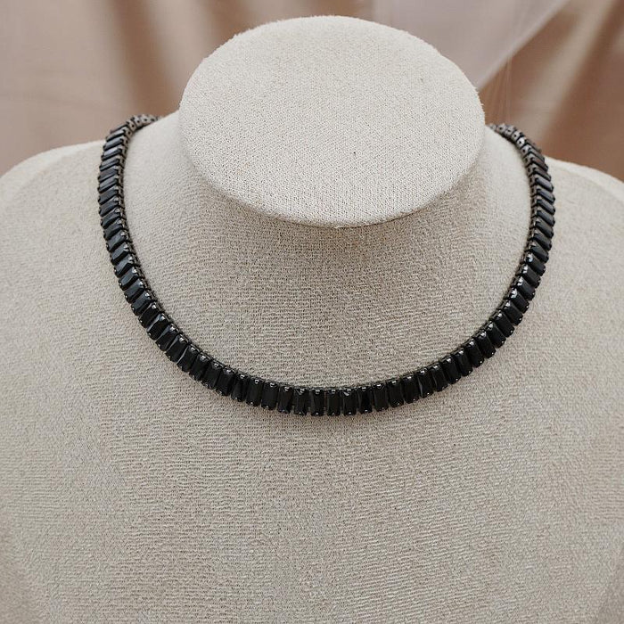 New Fashion Simple Zircon Women's Necklace Accessories