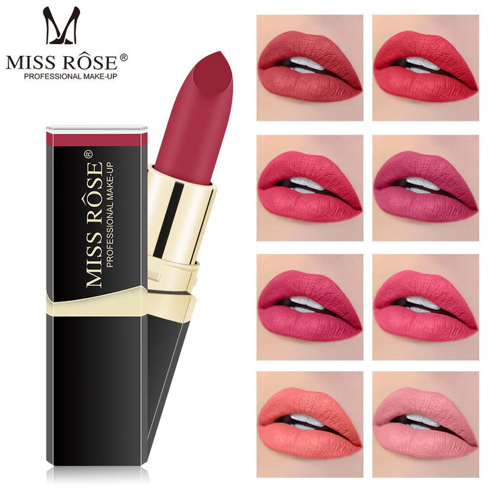 Matte fog face velvet lipstick is not easy to decolour black pipe lipstick.