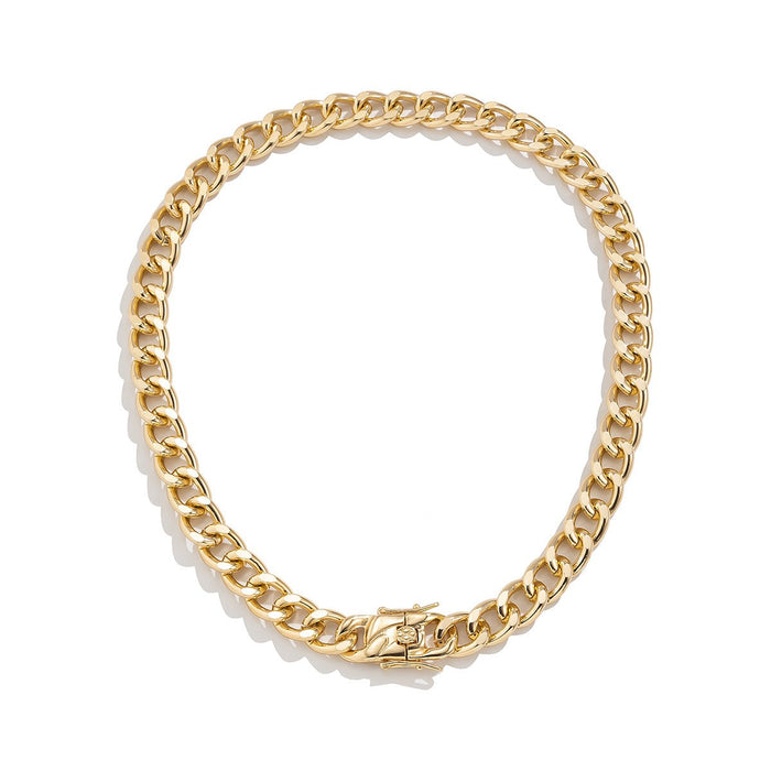 Simple and Versatile Snap Chain Clavicle Necklace