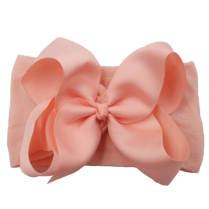 Bow headband nylon headband