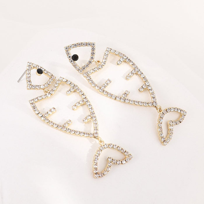 Fashion Personality Popular Small Fish Female Earrings