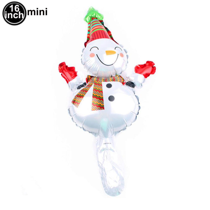 Jumbo Gingerbread Man Foil Christmas Balloon