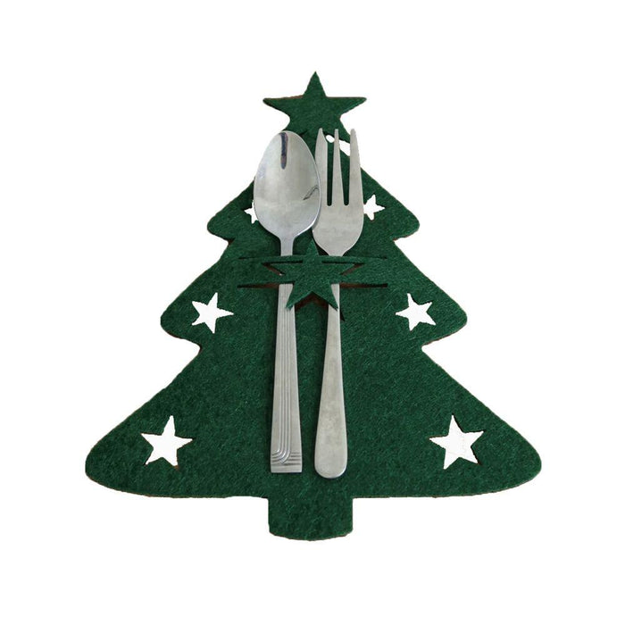 4PCS 44 Styles Christmas Knife and Fork Holder