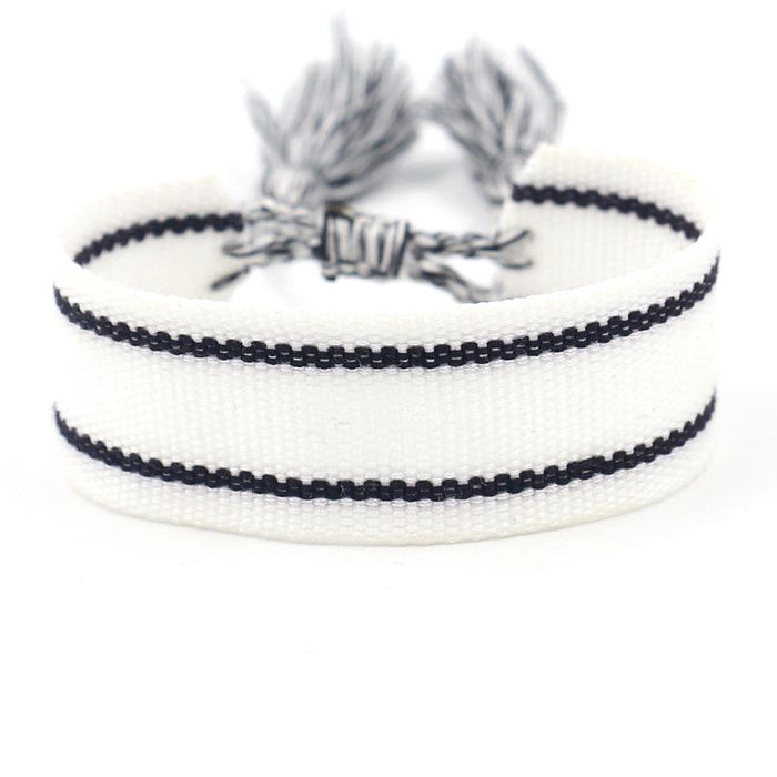 National Style Striped Handmade Bracelet