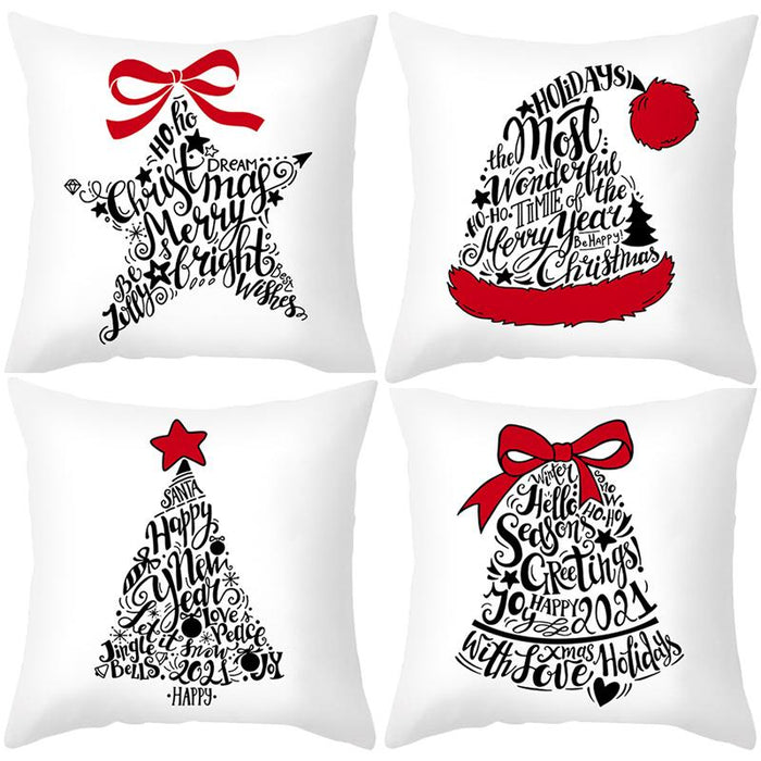 45cm Cushion Cover Christmas Decoration