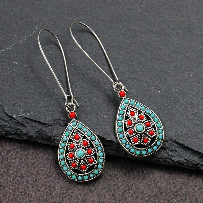 Boho Pop Drop Shape Earrings